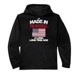 Made In Milwaukee A Long Time Ago Funny Milwaukee Performance Hoodie