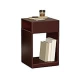 Bookcases Free-Standing Minimalist Wooden Bookshelf Modern Unique Bedside Table Storage Cabinet