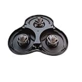 Shaver Head Base Compatible With Philips S9000 S9911 S9731 S9511 S9111 S9031 S9988 SH90 RQ12 Card Middle Seat Replacement(2PC)