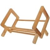 BESPORTBLE Desktop Book Stand Magazine Organizer with Strong Load-Bearing and Dirt Resistance, Compact Bookshelf for Office and Home Desk Storage