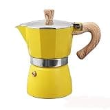 OISNGWNG Mocha Latte Coffee Maker Moka Espresso Aluminum Mug Octagonal Percolator Pot Stovetop