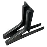 Replacement TV Stand Base Legs Compatible with Samsung 75" Model QN75Q60BAFXZA – Screws Not Required, Easy Snap-On Installation