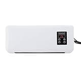 Halearo Mini Wall Mounted Air Conditioner, with Remote Control, and Overheat Protection Compact AC Heater for Bedroom Office Camping (ABS 2)