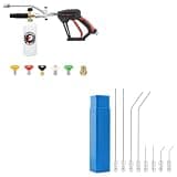 Tool Daily Short Pressure Washer Gun with Foam Cannon, Pressure Washer Needle Nozzles