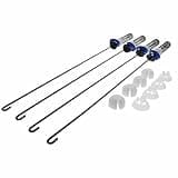 W10247710 Washing Machine Suspension Rod Kit, Replacement Parts for Whirlpool, Kenmore and Other Brands' Washing Machine Suspension Rod Spring Kit, Part Number W10277357 W10237427 W10256514