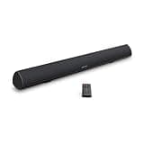 BESTISAN Soundbar, TV Sound Bar with Wired HDMI and Wireless Bluetooth 5.0 Home Theater System (28 Inch, Enhanced Bass Technology, 3-Inch Drivers, Bass Adjustable, Wall Mountable, DSP)