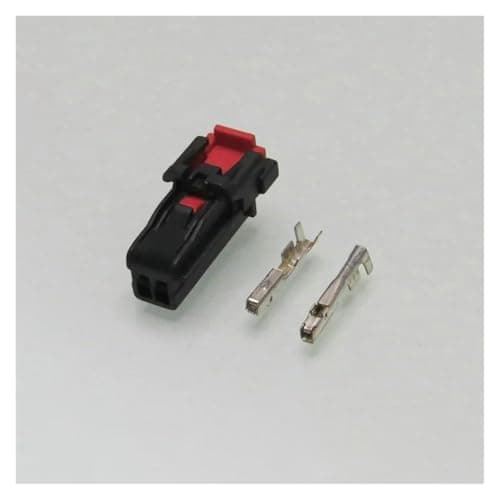Auto 2pin Plug Female 6098-8988 Wiring Waterproof Connector with terminals/15(2pcs)