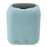 Omquot Portable Mini Washing Machine, Intelligent Digital Display, 3-Level Timing for Travel Dormitories, 5L Capacity (Blue)