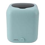 Omquot Portable Mini Washing Machine, Intelligent Digital Display, 3-Level Timing for Travel Dormitories, 5L Capacity (Blue)