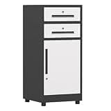 UYCVT Metal Steel 2 Drawer Vertical File Cabinet for A4 Legal Paper Fully Assembled for Home Office Secure Storage Solution