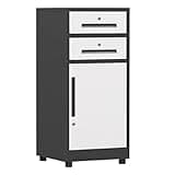 UYCVT Metal Steel 2 Drawer Vertical File Cabinet for A4 Legal Paper Fully Assembled for Home Office Secure Storage Solution