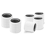 H7126 Replacement Filter Bundle, 6 Pack (2+4) 3-in-1 HEPA Air Filter for GoveeLife H7126 Mini Air Purifier, Replace Part #H7126-RF
