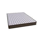 2 Pure 6 Inch Firm Mattress with Bonnell Spring Coil System, Traditional Bed with High Density Foam Pillow Top, Motion Isolation, and Superior Support, Twin