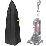 Chuanke Upright Vacuum Cleaner Storage Bag 420D PVC Dustproof and Waterproof Cleaner Protective Black Cover