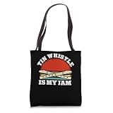 Tin Whistle Is My Jam Music Teacher Student Wind Instrument Tote Bag