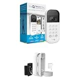 myQ Smart Garage Door Video Keypad + Wired Power Adapter Kit, with Wide-Angle Camera, Customizable PIN Codes, and Smartphone Control, Works with Chamberlain, LiftMaster and Craftsman openers