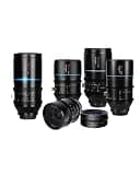 DSLR Camera Lens, T2.9 1.6X Venus Anamorphic Camera Lens,Compatible for Canon RF Sony E Nikon Z Leica L Mount Cameras(50mm T2.9,RF)