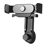 AHXIPHWSG Air Vent Clip Mount Car Phone Holder 360 Rotation Car Air Vent Clip Phone Holder Navigation Phone Bracket for 4.0-6.9 Inch Phone(Silver)