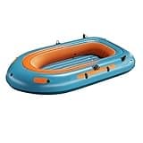 Thick Inflatable Kayak Durable PVC Fishing Boat Family Portable Lightweight Rafting Outdoor Dropstitch Dinghy(Style A)