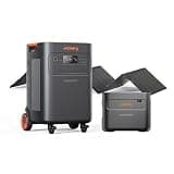 Jackery Solar Generator 5000 Plus Portable Power Station with Extra Battery and 500W, 10kWh LFP Battery, 7200W AC Output Solar Generator for Home Use, Emergency Backup