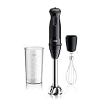 Braun MultiQuick 5 Immersion Hand Blender - MQ515 - Patented Technology - Powerful 500 Watt - Dual Speed - Includes Beaker, Whisk