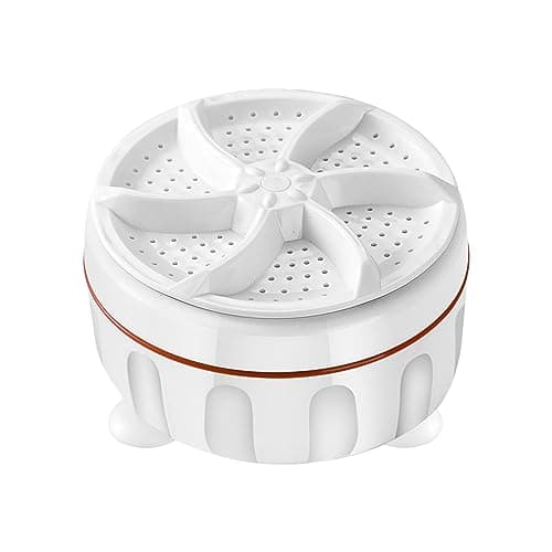 Generic Mini Washing Machine, Laundry Washer, Portable, Rechargable, 5V 30W Travel Washer, Clothes Washer for Travel, College Room, Bathroom, Dorm, Laundry, Two Way Turn