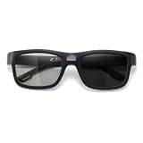 Paleshy 0.1s Auto-Tinting Sunglasses for Men & Women, Polarized Photochromic Glasses with Dual UV400, All-Weather Lightweight Glasses for Driving, Cycling, Fishing, Golf, Night