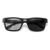 Paleshy 0.1s Auto-Tinting Sunglasses for Men & Women, Polarized Photochromic Glasses with Dual UV400, All-Weather Lightweight Glasses for Driving, Cycling, Fishing, Golf, Night