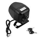 DECORNIJIA Security Alarm System with Dual Power Loss Detection and Active Tamper Protection, Indoor Electronic Siren for House Protection, Black Plastic Material for Reliable Anti-Theft