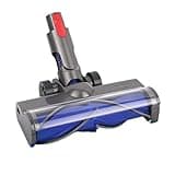 Compatible for Roborock H6 H7 Vacuum Cleaner Brush Head Featuring V-Shaped Turbo Bristles& Headlights for Hardwood Floors Carpet