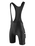baleaf Men's Cycling Bib Shorts 4D Padded, Road Bike Cycling Bibs Biking Bicycle Shorts Gel Pockets UPF50+ Black XL
