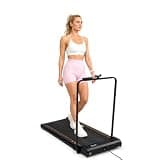 LastHave Walking Pad with Vibration Plate, Incline Under Desk Treadmill