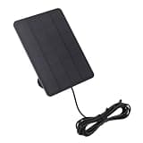 Zopsc Solar Panel for Security Camera, Charger for Outdoor 4, IP65 Camera Panel with 360° Adjustable Bracket 9.8ft Cable
