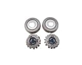 Replacement Shaver Cutter Head Accessories Compatible with Philips HQ53 HQ560 HQ568 HQ586, Blade Mesh Card Door Parts(2 Knives 2 nets)