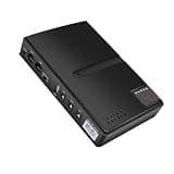 YUEHISY UPS Battery Backup, 15V 24V POE, 5V 9V 12V USB, Portable Standby Uninterruptible Power Supply, Replaceable Battery Design, for Phone Camera Router (US Plug)