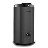 Panda 3200 RPM Portable Spin Dryer – 22lbs Capacity, Stainless Steel Drum & Outer Case, 110V – Sleek Dark Gray