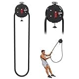 Endless Rope Trainer for Home Gym, Portable Infinity Ropes Machine with 14 FT Closed-Loop Nylon Rope, 66LB Max Resistance Full Body Workout for Beginners Fitness Enthusiasts Seniors