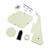 Electric Guitar Cover Scratch Plate Guitar Switches Cavity Cover Rhythm Treble Metal Bracket Trusses Rod Cover Enduring