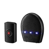 ONMYJFD Waterproof Doorbell Remote Screen Button No Socket Required Receiver Smart Home Outdoor House Chimes