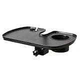 Microphone Stand Multi Functional for Small Items Bracket Shelf Portable Holder Sound Card Tray Microphone Stand Tray Attachment Clamp-on Music Shelf Sound Card Bracket