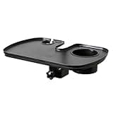 Microphone Stand Multi Functional for Small Items Bracket Shelf Portable Holder Sound Card Tray Microphone Stand Tray Attachment Clamp-on Music Shelf Sound Card Bracket