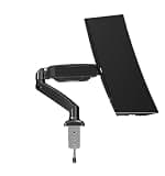 WYSJKJGH Monitor robotic arm stand for drill-free dual screens(Singlescreen)