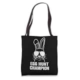 Eggs Hunting Champion Easter Rabbit Easter Tote Bag