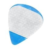 Self-Adhesive Silicone Guitar Pick Grips, Non-Slip Reusable Holder for Anti-Drop, Universal Fit for Bass Ukulele, Thick Soft Cushion for Better Control (32 Pack)(WHITE)