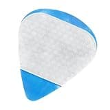 Self-Adhesive Silicone Guitar Pick Grips, Non-Slip Reusable Holder for Anti-Drop, Universal Fit for Bass Ukulele, Thick Soft Cushion for Better Control (32 Pack)(WHITE)