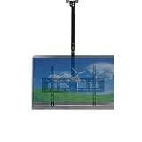 TV Bracket, TV Mount Stands TV Wall Mount Ceiling TV Mount Bracket, Full Motion 360 Deg Rotation Tilt Swivel TV Mount, Can 90° Flip Down