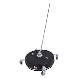 Sorandy 20 Inch Pressure Washer Surface Cleaner, 4000 PSI Stainless Steel Surface Cleaner 4Wheels 1/4in Quick Connector 2 Extension Wands for Driveways Sidewalks Patios Cleaning