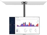 iumLeap Monitor Arms Monitor Bracket - Adjustable Ceiling Mount TV Bracket, Tilt and Swivel TV Stand, TV Lifter, Fits 37-85 inch TVs