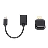 ZAICOLER Wireless Adapter for Car Play, Wired to Wireless Bluetooth Adapter, USB with Type C, Global Universal Auto Connect, Online Software Updates, Plug and Play Setup