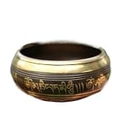 Tibetan Singing Bowls Singing Bowl Buddhism Meditation Spiritual Relaxation Yoga Bowls Sound Healing Percussion Musical Instruments(9cm)